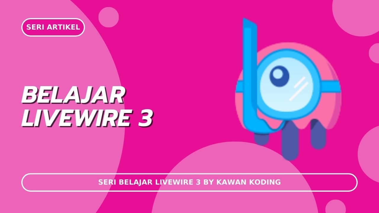 Belajar Livewire 3