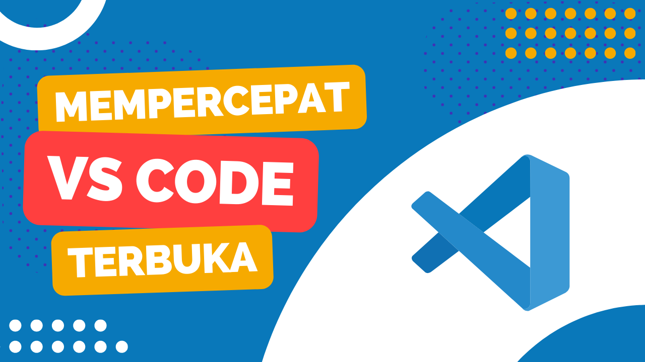 Mempercepat Membuka VSCode di Windows